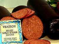 Smoked Garlic Venison Summer Sausage