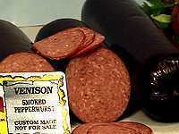 Smoked Pepper Venison Summer Sausage