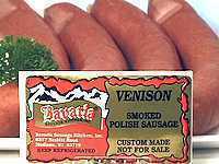 Smoked Venison Polish Bratwurst