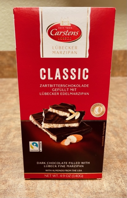 Carstens Lubecker Marzipan Classic Bar 4.9oz.