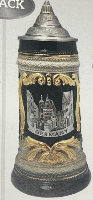 Bier Stein Germany Black S797