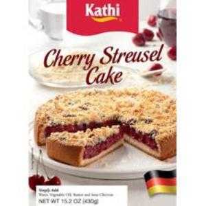 Kathi Cherry Streusel Cake