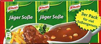 Knorr Jager sauce Box