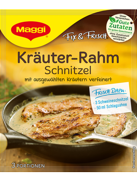 Maggi Fix Frisch Krauter Rahm Schnitzel