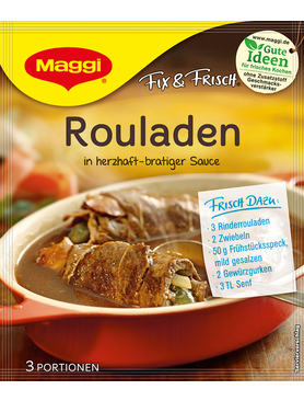 Maggi Fix Frisch Rouladen