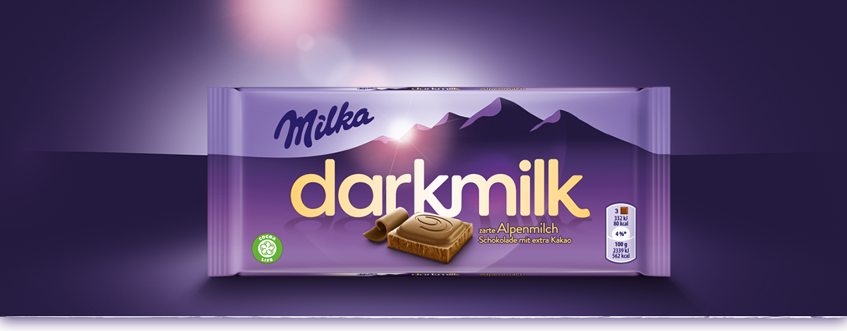 Milka darkmilk 85g bar
