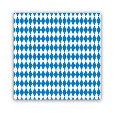 Blue and White Bavarian Napkins