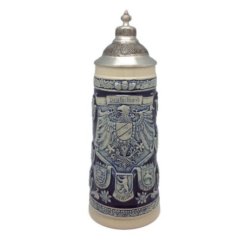Beer Stein Coat Of Arms With Lid S4123
