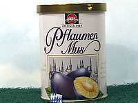 Schwartau Pflaumen Mus Plum Spread Tin