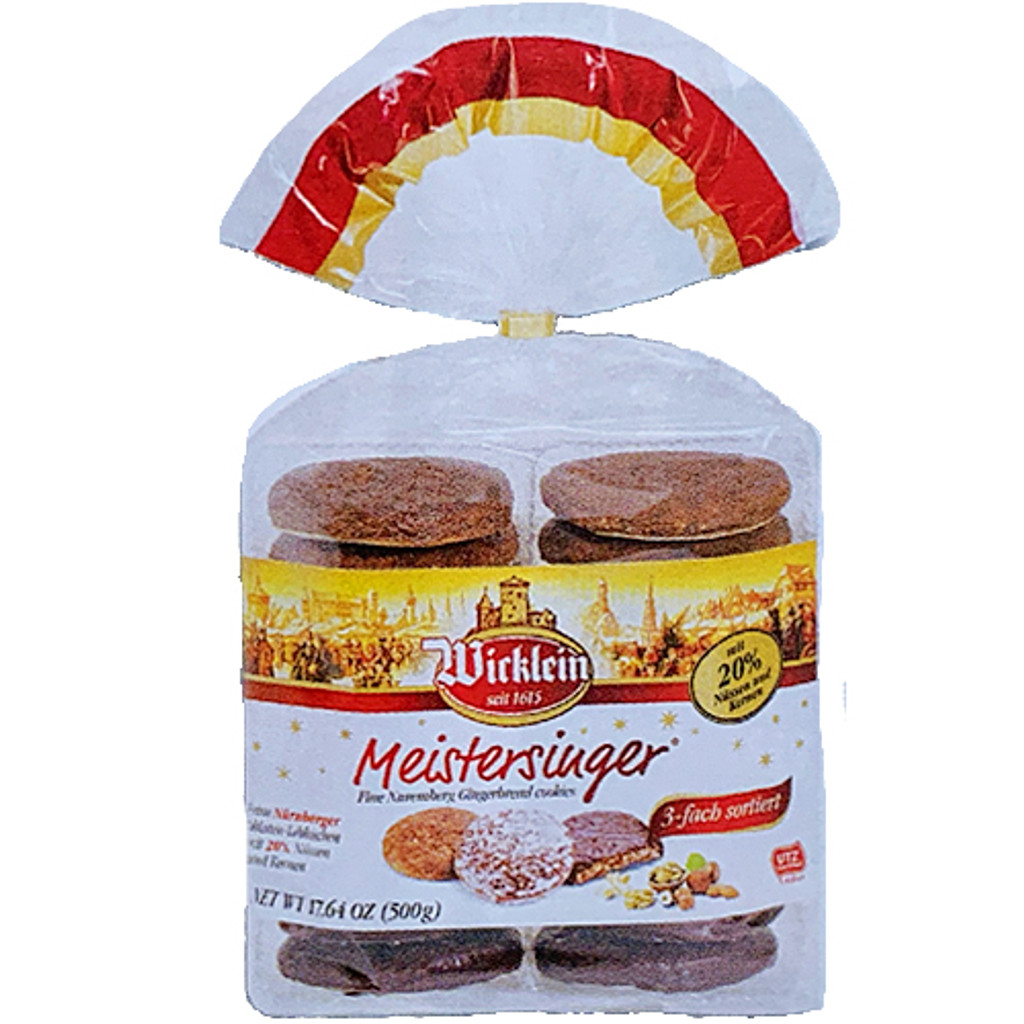 Wicklein Meistersinger Double Pack - 3 Assorted Styles, 18 Cookies