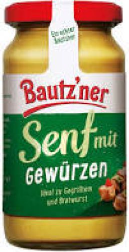 Bautzner Senf with Gewuzen 200ml