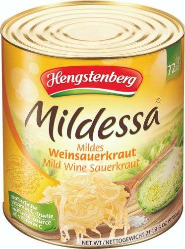 Hengstenberg Wine Kraut Bulk - 21lb Can