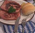 Fresh Fleischkase (Leberkase) Meal