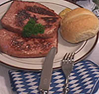 Fresh Fleischkase (Leberkase) Meal