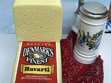 Imported Danish Havarti Cheese 16oz