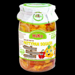 Hiko Salad With Pattypan Squash