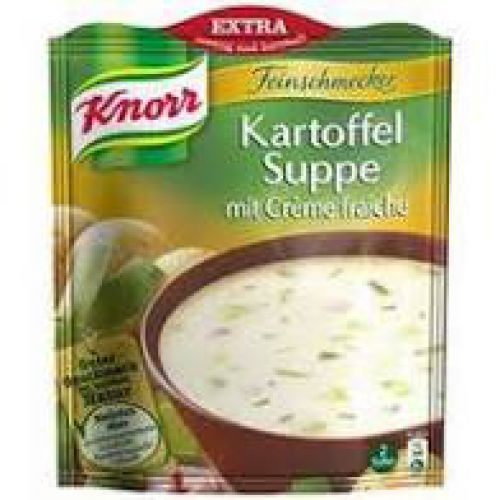 Feinschmecker - Creme Knorr Bavaria Kartoffel Suppe Mit Fraiche Sausage