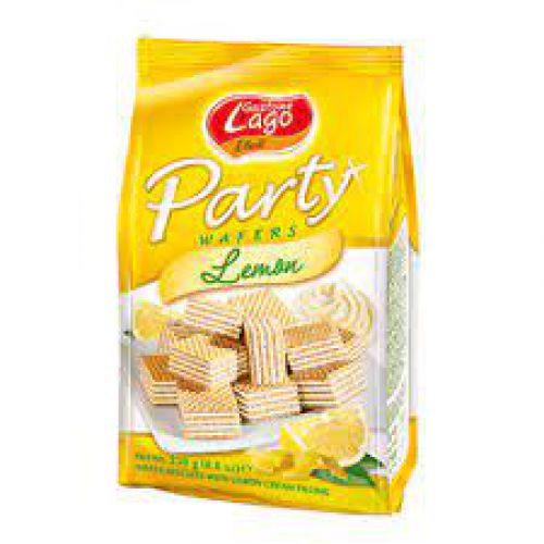 Gastone Lago Party Wafers Lemon