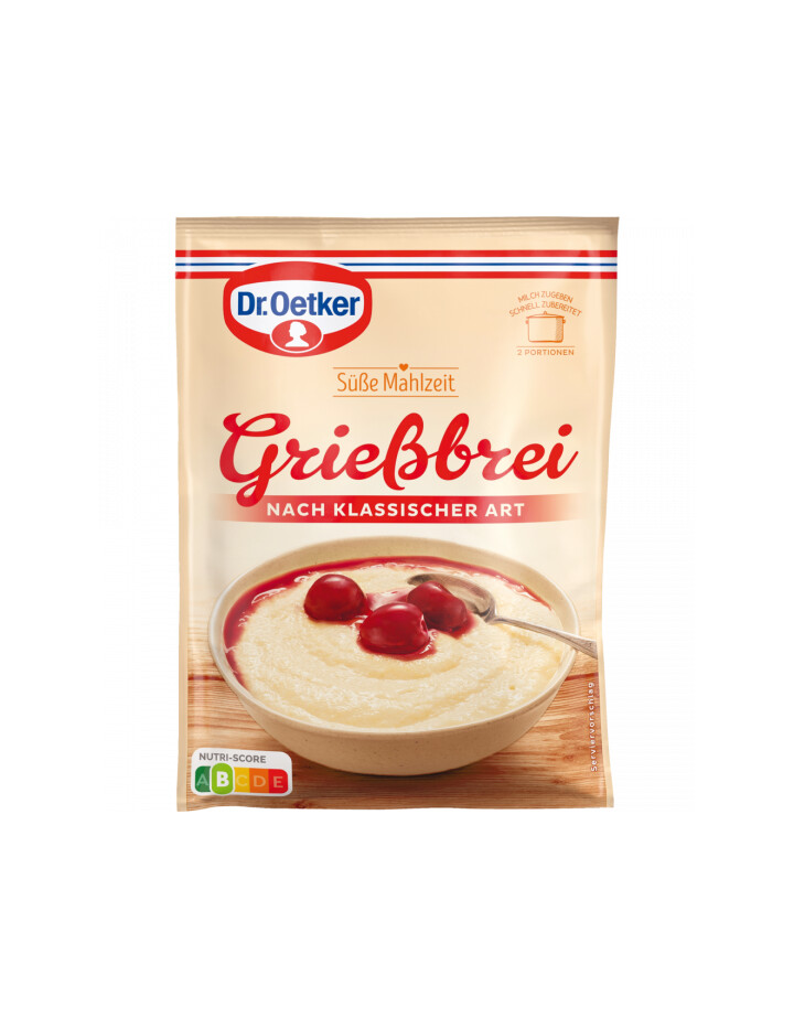 Grießbrei nach klassischer art 92g