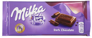 Milka Zartherb Dark Chocolate