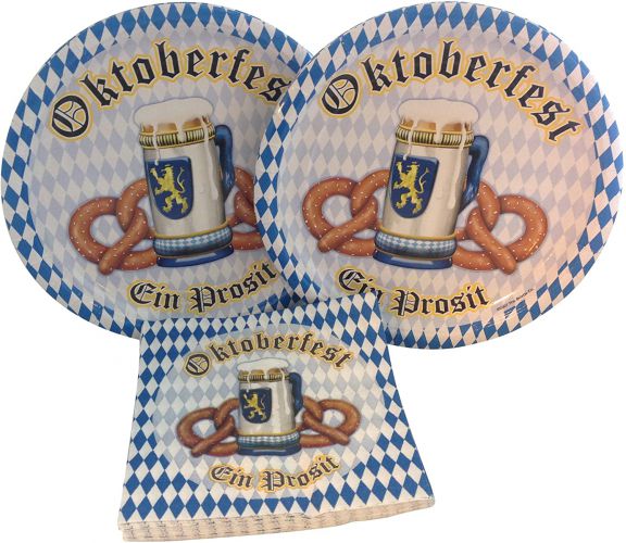 Oktoberfest Festive Dinner Plates