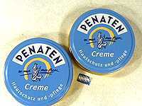 Penaten Creme and Nivea Cream