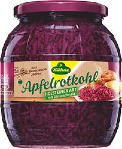 Kuhne Barrel Red Cabbage with Apple Holsteiner art
