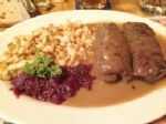 Stuffed Rouladen Meal