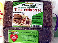 Mestemacher German Three Grain Bread 17.6 oz.