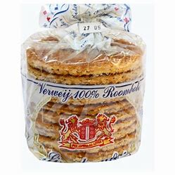 Verweij Roomboter Siroopwafels - 100% Butter Stroopie Wafel 10 Stck. 325g