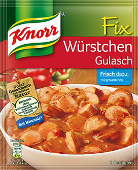 Knorr Wurstchen Gulash